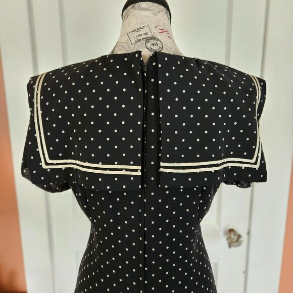 Vintage Late 80's Maggie Boutique Dress  S-4 - Picture 3 of 6